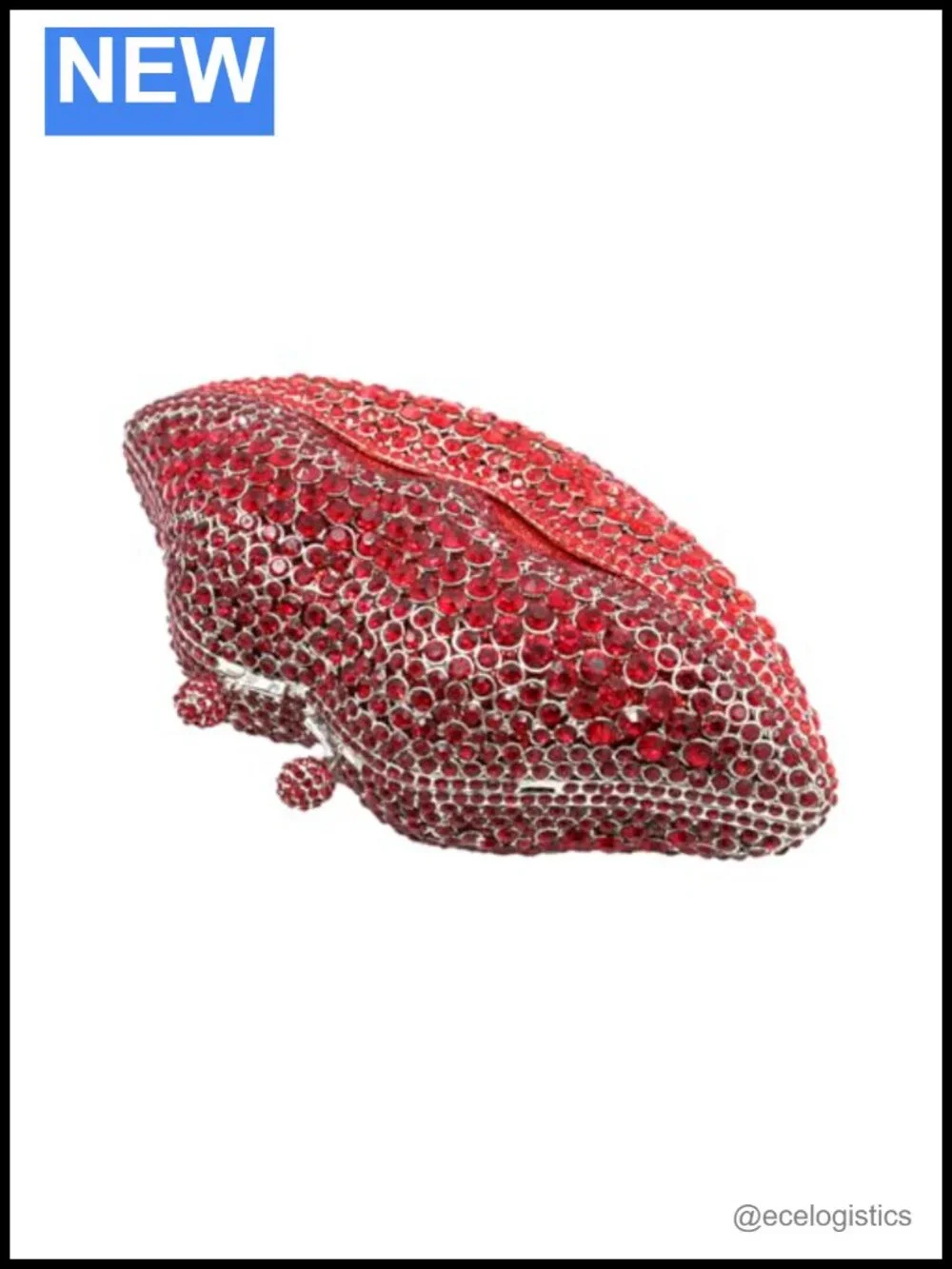 Rhinestone Clutch Handmade Evening Bag Crystal Purse Wedding Prom